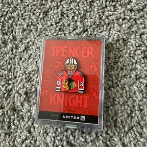NHL Chicago Blackhawks Limited Edition Spencer Knight Pin SGA 10/19/25